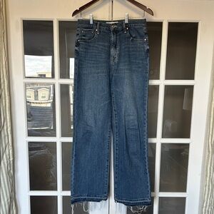 MOTHER Insider Crop Step Fray Jeans